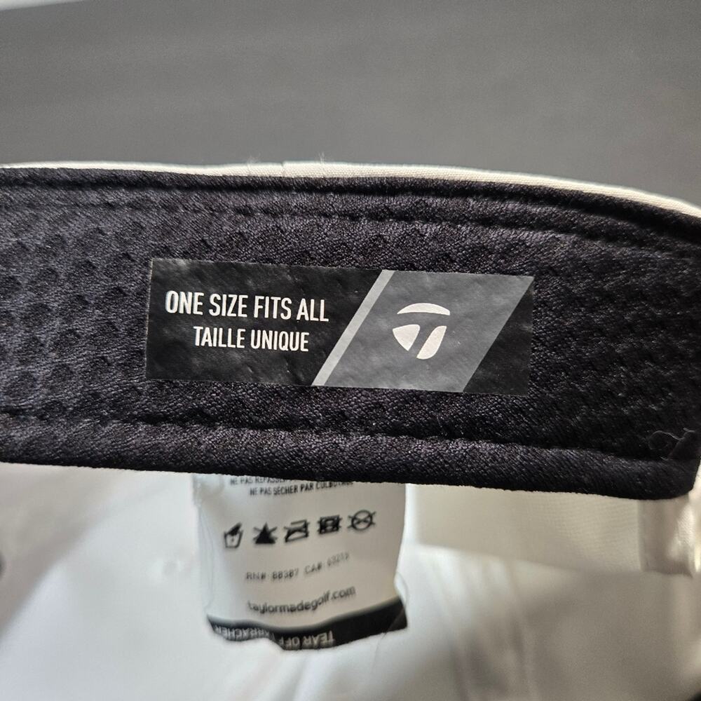 Erin Hills TaylorMade Tech White and Black Cap - Picture 9 of 9